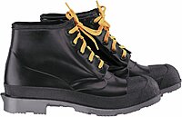 ONGUARD 86104 Polyurethane/PVC Polyblend Men's Steel Toe Workshoe with Cleated Outsole, Size 9 9 Black