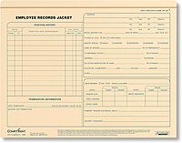 ComplyRight Letter-Size Standard Employee Record Jackets, 11 3/4in x 9 1/2in, Pack Of 25