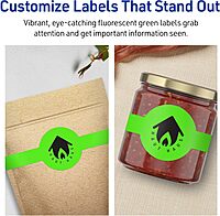Avery Printable Wraparound Band Labels, Sure Feed Technology, Cigar Band Labels, Laser/Inkjet Printable