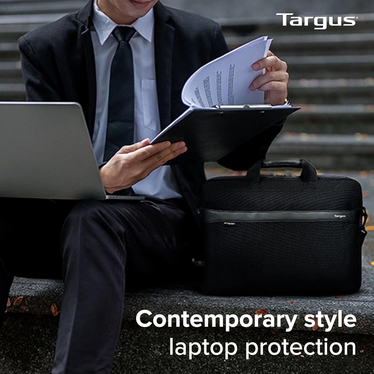 Targus 15-16" GeoLite EcoSmart® Slim Brief Laptop Bag