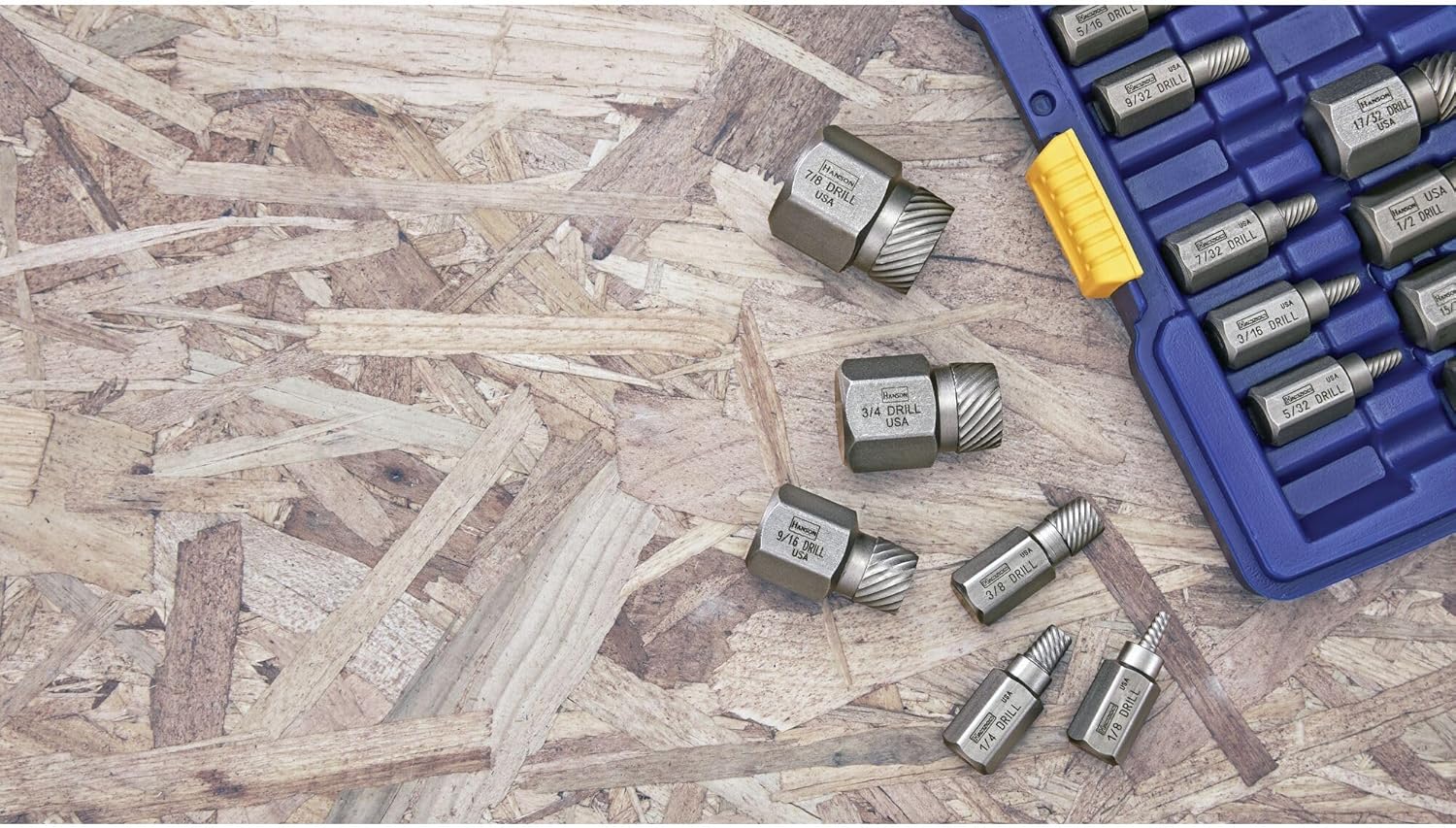 IRWIN Screw Extractor Set, Hex Head, Multi-Spline, 25-Piece (53227)