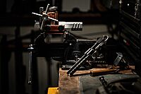 Wheeler Engineering Armorer's Handgun Sight Tool with Heavy-Duty Construction and Reversible Assembly for Handguns, Gunsmithing and Maintenance