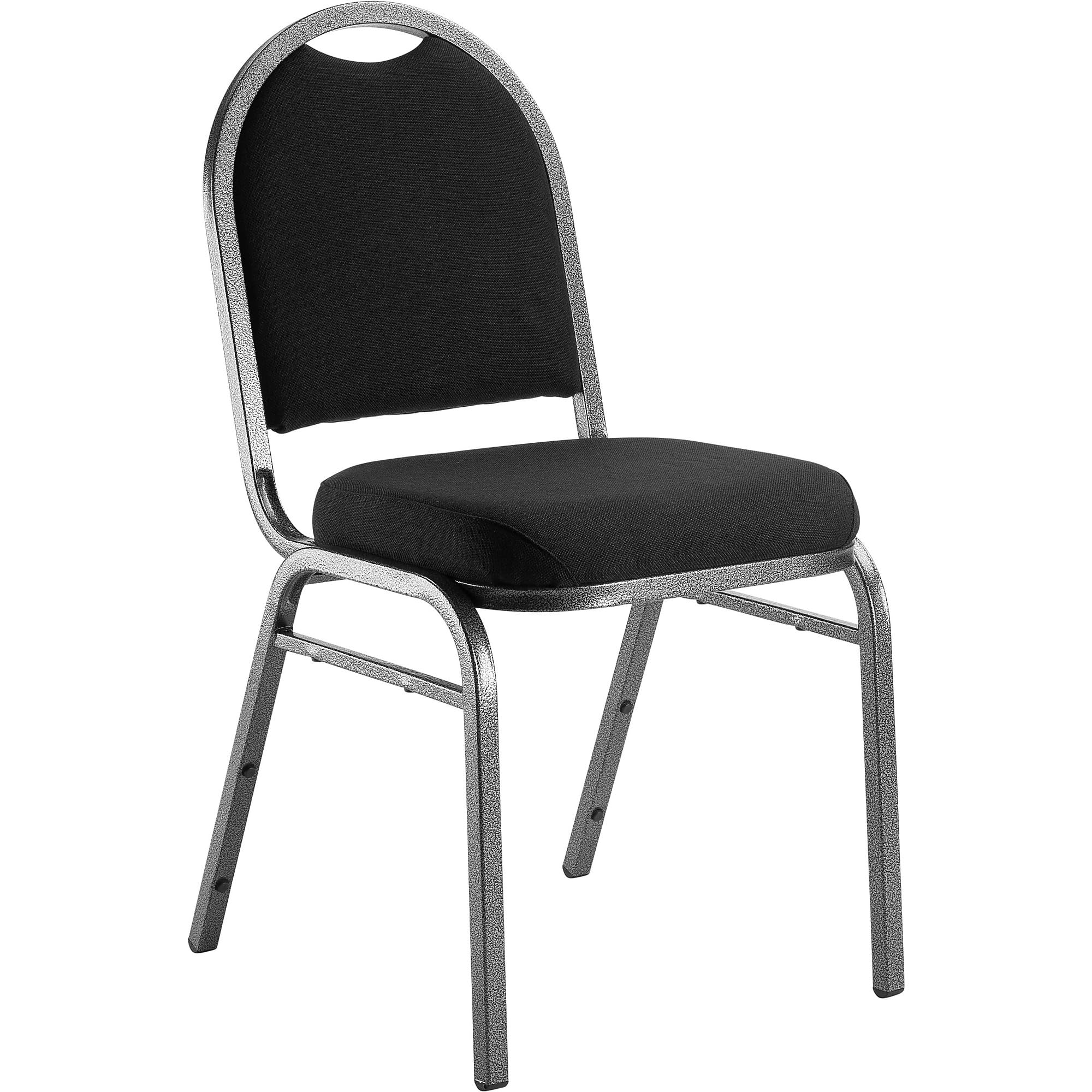 National Public Seating 9200 Series: Dome-Back Premium Fabric Upholstered Banquet Stack Chair - C92869