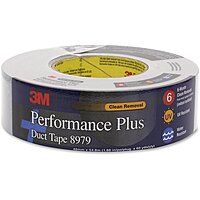3M Performance Plus 8979 Duct Tape Heavy Duty, Black, 48 mm x 55 m, 12.1 mil