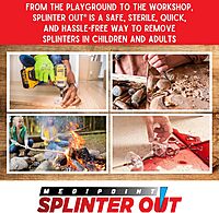 MEDIpoint Splinter-out, 10-Count Plastic Case (Pack of 5)