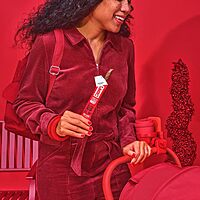 Chomps Grass-Fed and Finished Original Beef Jerky Snack Sticks 24-Pack, Keto, Paleo, Whole30, 10g Protein, Gluten-Free