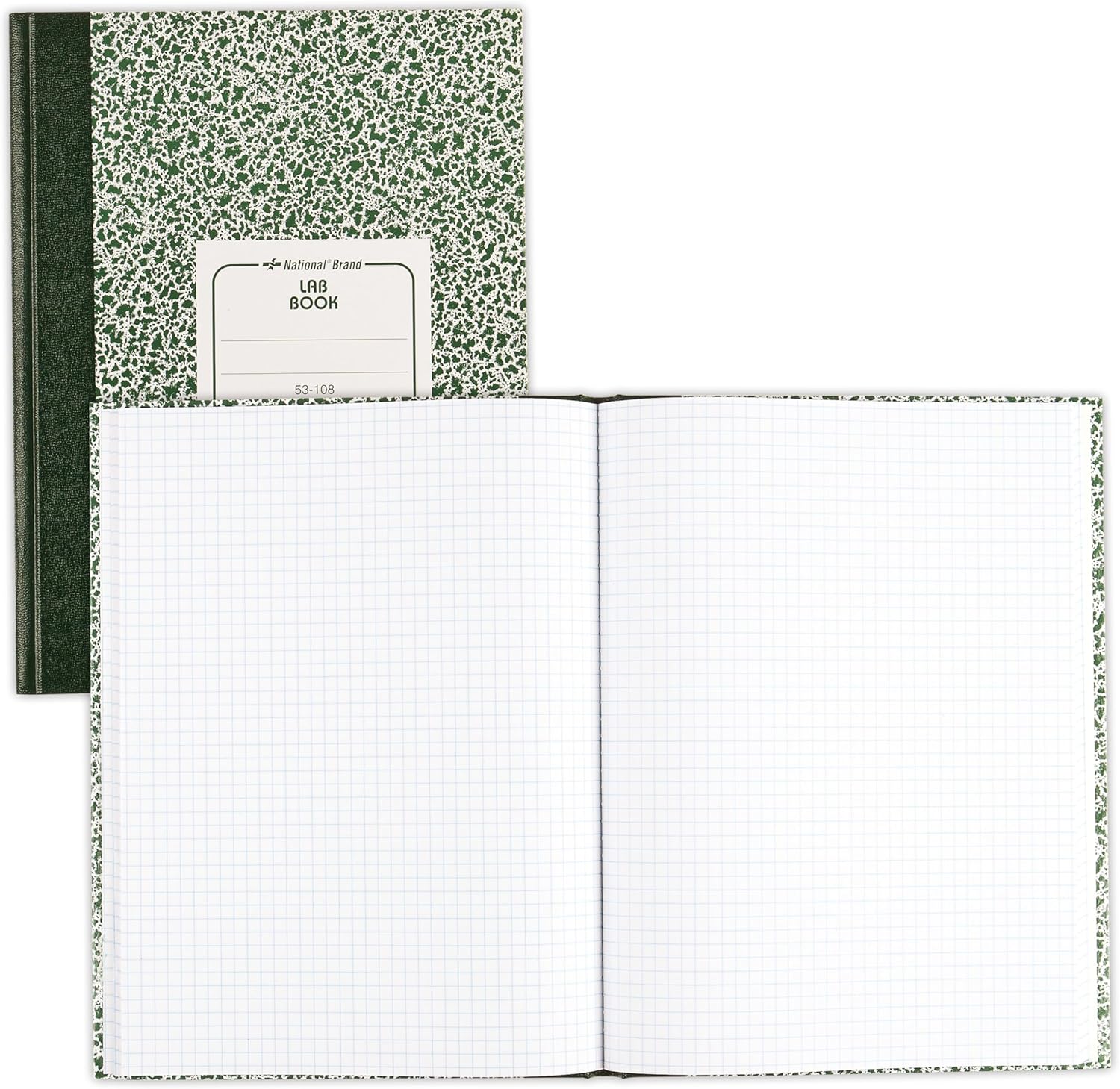 Avery Quadrille Laboratory Notebook, 5x5 Quad, 10.25 x 7.8 in, 60 Sheets