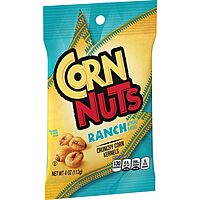 CORN NUTS Ranch Flavored Corn Kernels, Crunchy Corn Snacks, Snack Box, Variety Packs for Adults, 4oz. (Pack of 12)