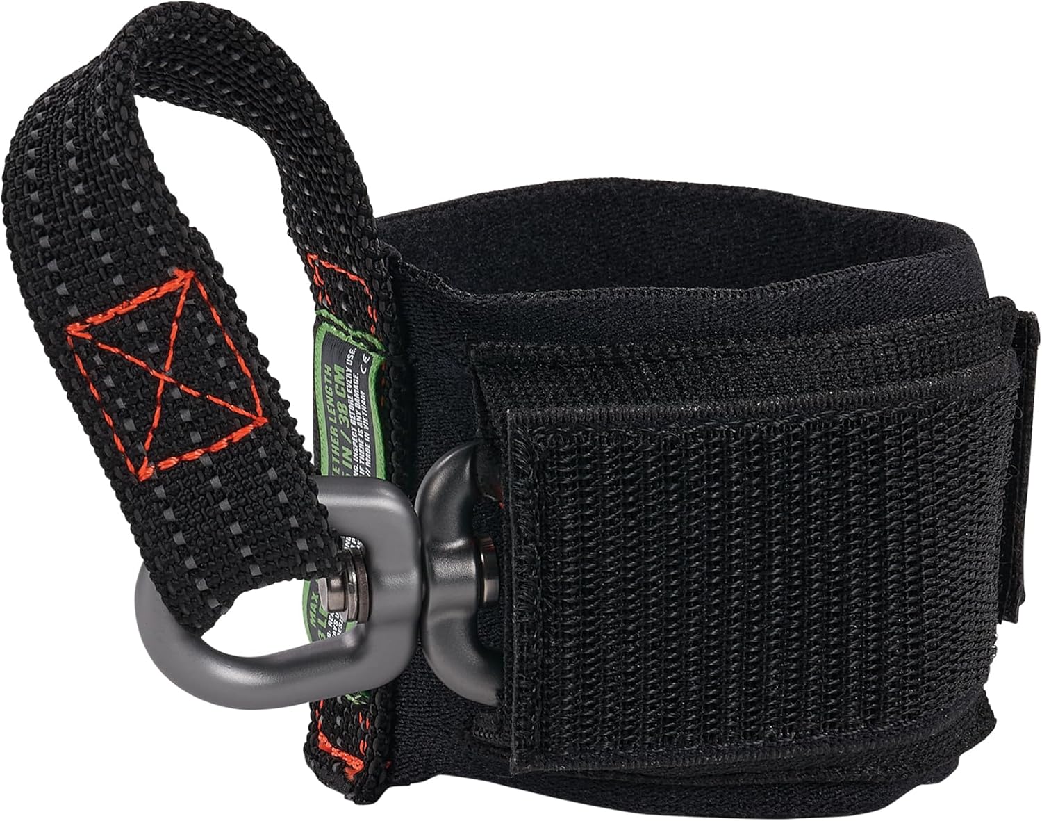 Ergodyne Squids 3122 Wrist Tool Lanyard, Carabiner Tool Tethering Attachment, Tool Weight Rating 5lbs