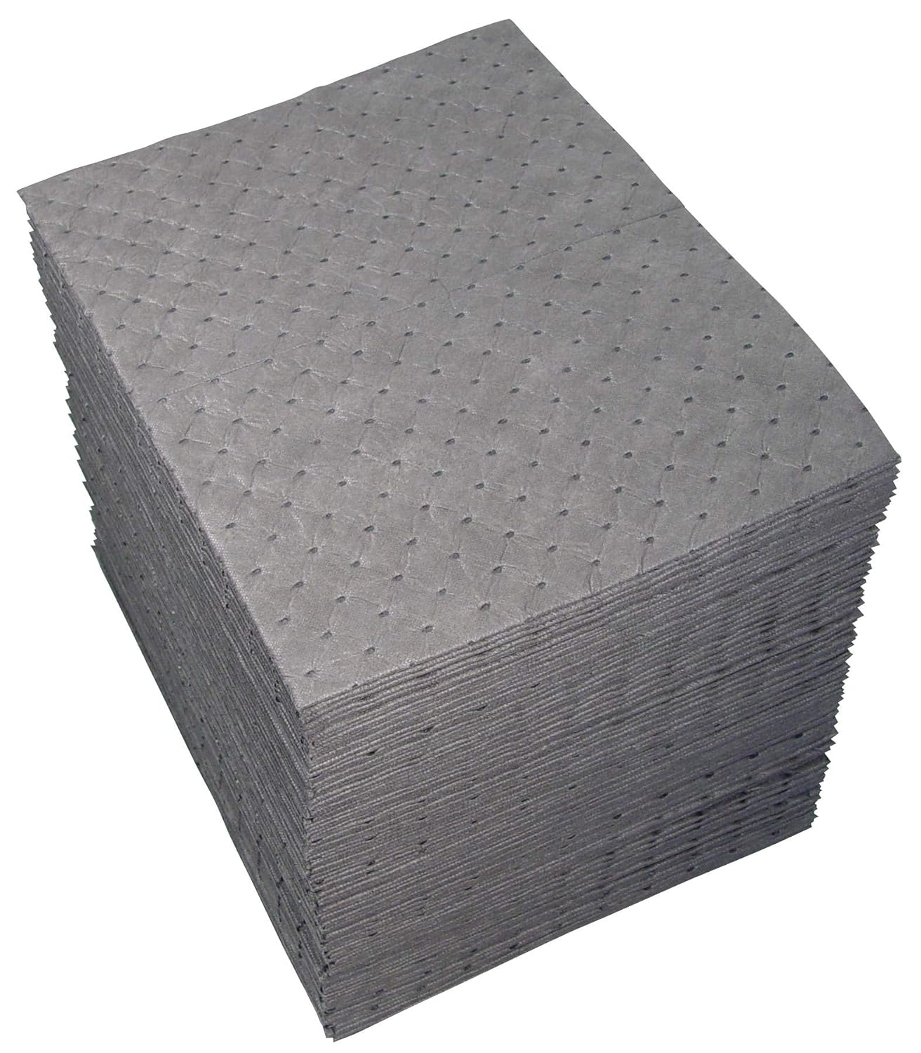 Brady SPC UXT200 15" x 19" Light Weight Multi-Purpose Absorbent Pads with Low Linting Durable Spunbond Cover - 200 ct