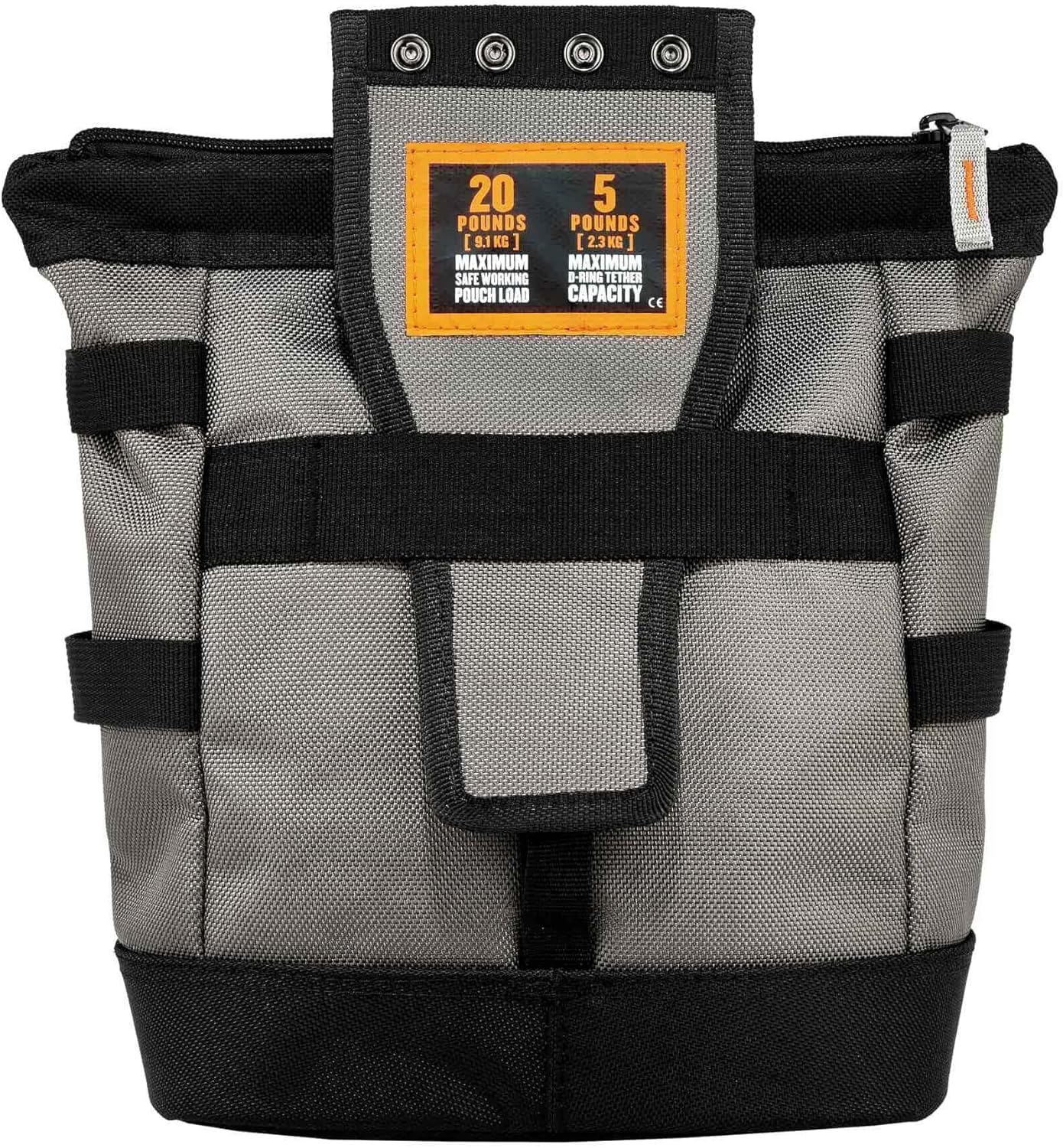 ERGODYNE Arsenal Topped Tool Pouch with Snap-Hinge Closure