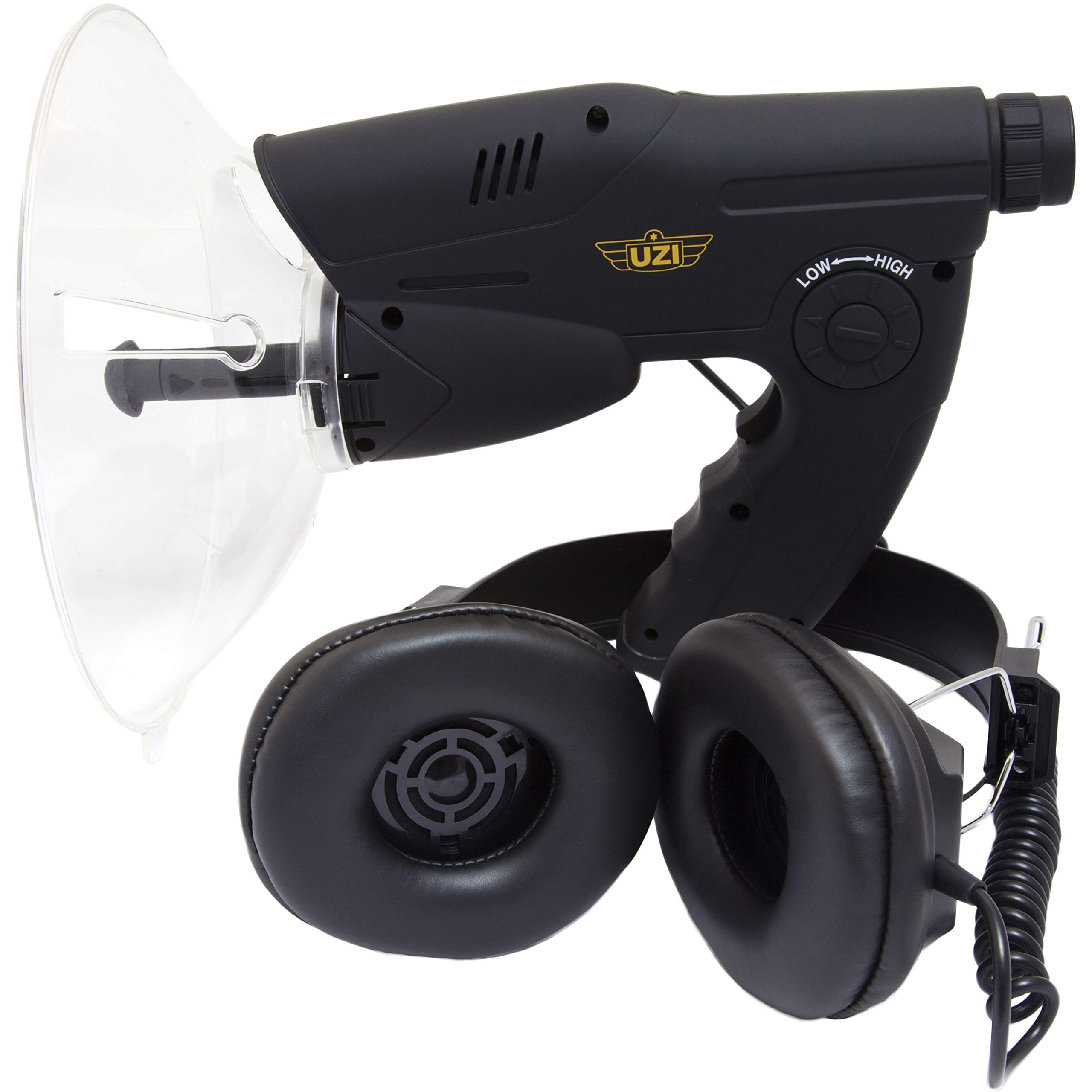 Uzi Observation Device for Listening to Birds Sounds, Scientific Explorer Bionic Ear, Spying, Recording, Spy Kit or Spy Gear