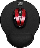 Adesso TruForm P200 Truform Memory Foam Mouse Pad with Ergonomic Wrist Rest Anti -Slip Design