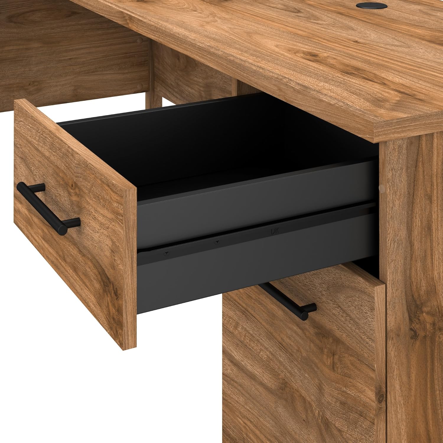 Bush Furniture Somerset 72W Office Desk with Drawers