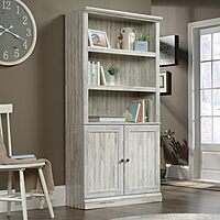 Sauder Select 70inH 5-Shelf Bookcase With Doors