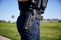 Safariland 6360 ALS/SLS Level III Mid-Ride Duty Holster for Springfield Operator 1911-A1