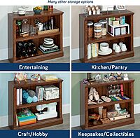 Sauder Select 2-Shelf Engineered Wood Bookcase