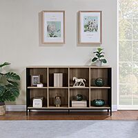 OSP Home Furnishings Ace Contemporary Modern Storage Bookcase