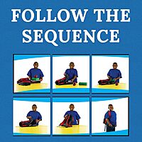 Carson Dellosa Learning to Sequence for Kids Puzzle, 6-Scene Sets With 8 Picture Board Stories, Pre-Reading Toddler Games and Preschool Learning Activities, Ages 4 and Up
