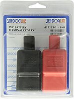 Sea Dog 415115-1 5/8" Battery Terminal Covers - Red/Black, Packaged