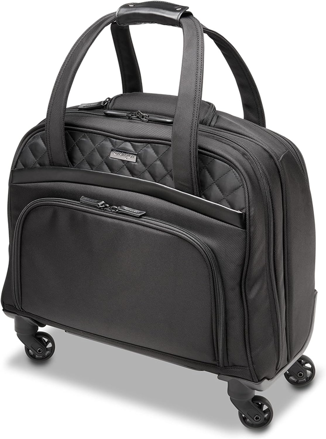 Kensington Contour 2.0 Laptop Rolling Bag, Briefcase, Laptop Spinner, 15.6”, Water Resistant