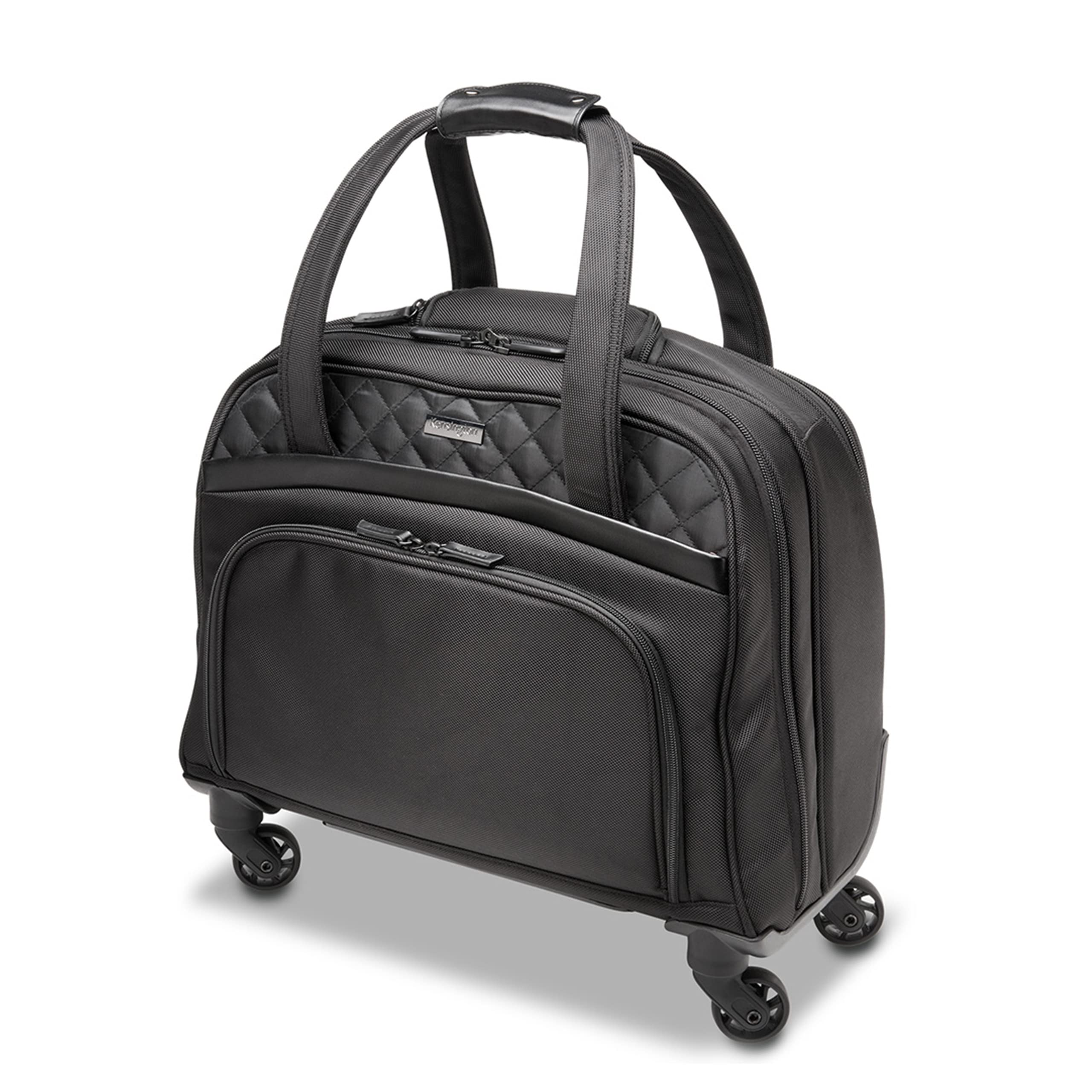 Kensington Contour 2.0 Laptop Rolling Bag, Briefcase, Laptop Spinner, 15.6”, Water Resistant