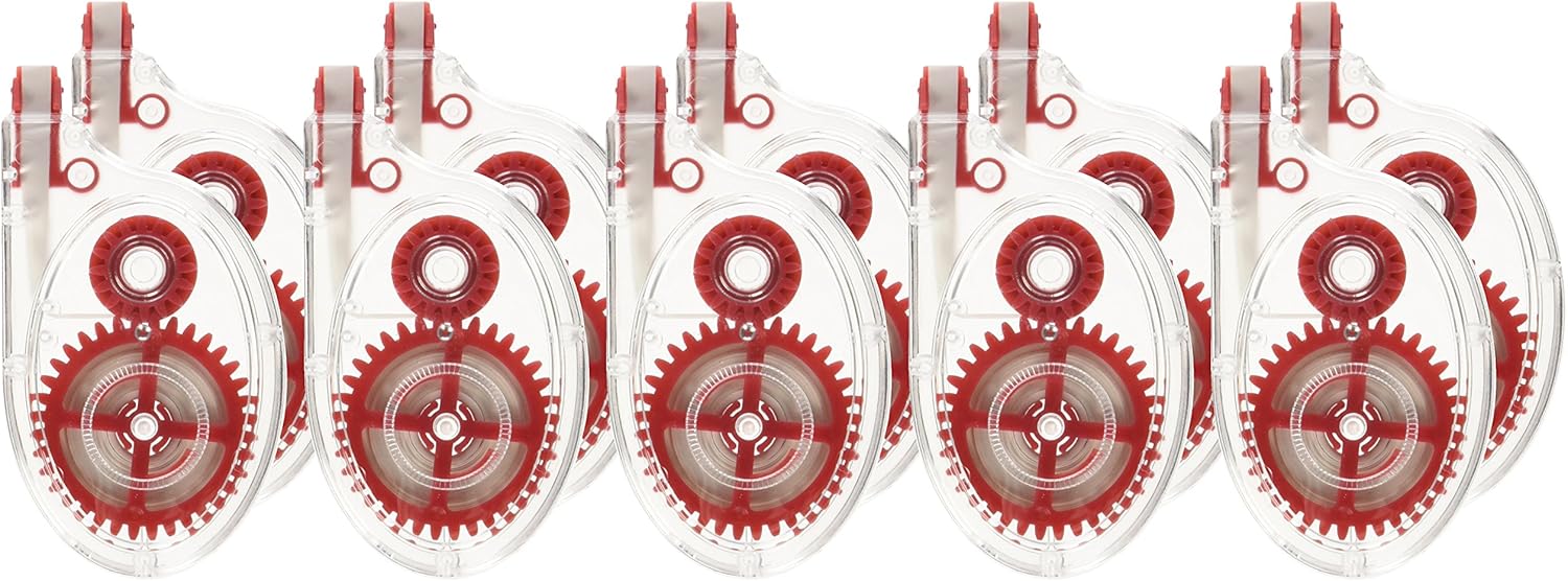 Integra Side-Apply Correction Tape, 0.20in x 394in, 10 Pack - Smoke (ITA60233)