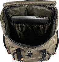 Kelty Hiking Backpacks 23 L Canvas Travel Laptop Backpack for Men Women, 18" Business Work Rucksack College Computer Bag (Olive Travel Pack)