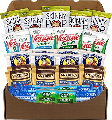 Snack Box Pros Healthy Snack Box - 37 Assorted Snacks