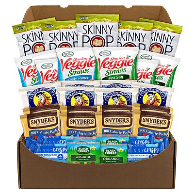 Snack Box Pros Healthy Snack Box - 37 Assorted Snacks
