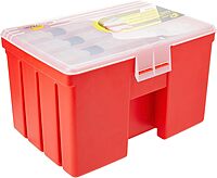 Plano Molding 932001 Portable Stow Away Rack Organizer with Cover, Red