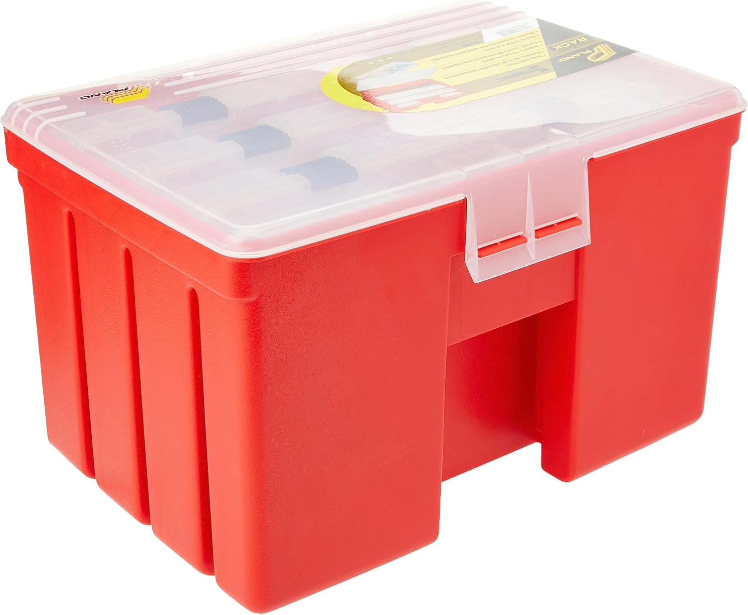 Plano Molding 932001 Portable Stow Away Rack Organizer with Cover, Red
