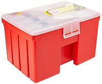 Plano Molding 932001 Portable Stow Away Rack Organizer with Cover, Red