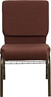 Flash Furniture HERCULES Series 18.5''W Church Chair with Book Rack