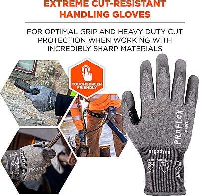 Ergodyne ProFlex 7071 PU-Coated Cut-Resistant Gloves