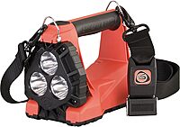 Streamlight 44335 Vulcan 180 HAZ-LO Vehicle Mount System Class I DIV.1 400-Lumen Rechargeable Lantern/Portable Scene Light with 12V DC Charger and Quick Release Shoulder Strap, Orange