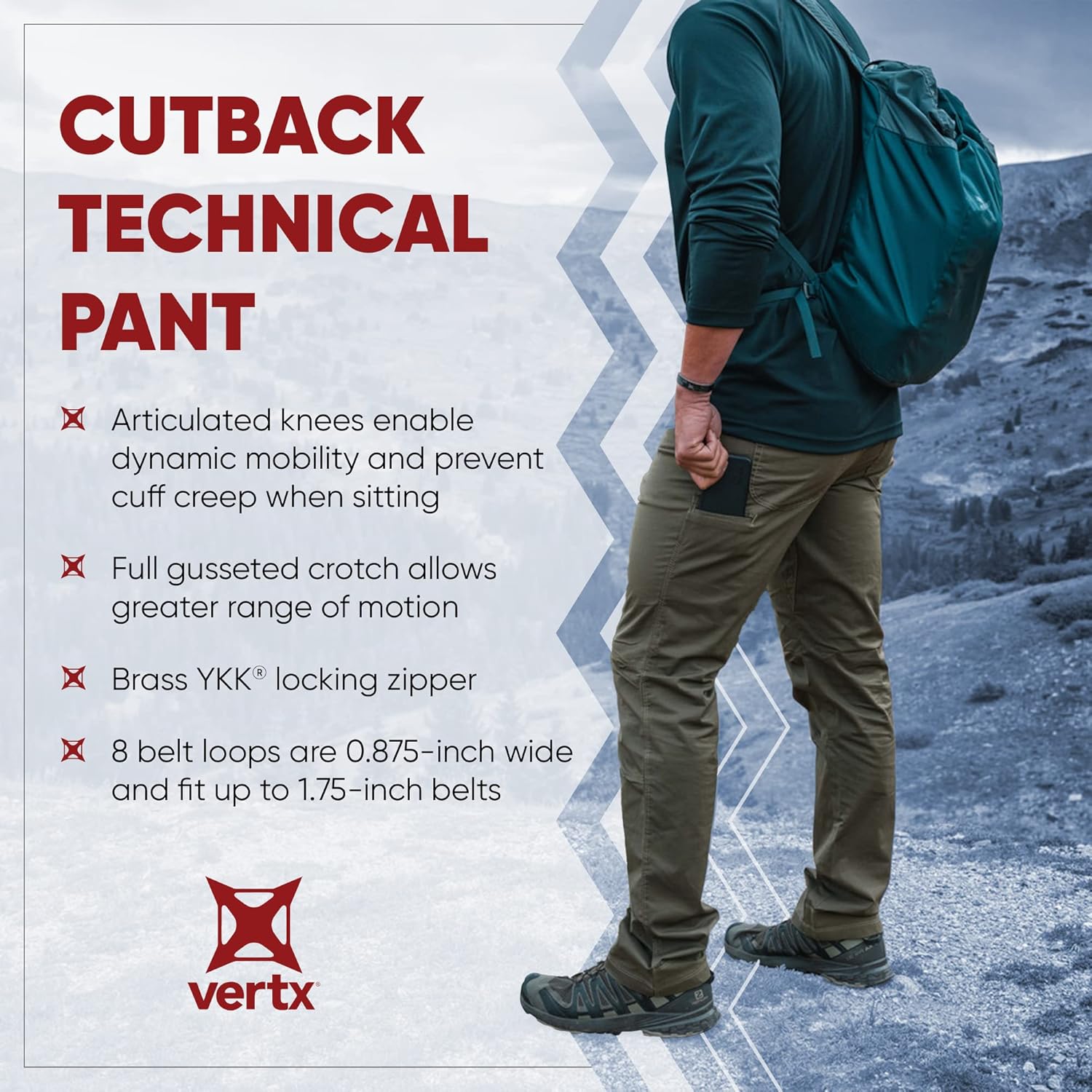 VERTX Cutback Technical Pant VTX1235
