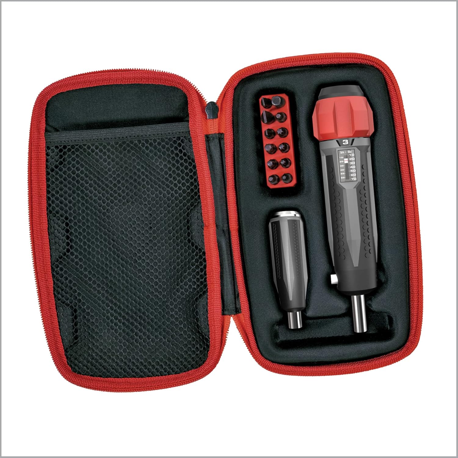 Real Avid Gunsmithing Torque Wrench Kit | All in One Torq Driver Tool with Screwdriver Bit Set & Brass Punch Set & Hammer
