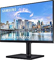 SAMSUNG FT45 Series FHD 1080p IPS Business Monitor, 75Hz, HDMI/DisplayPort, USB Hub, Height-Adjustable Stand, 3 Yr Warranty