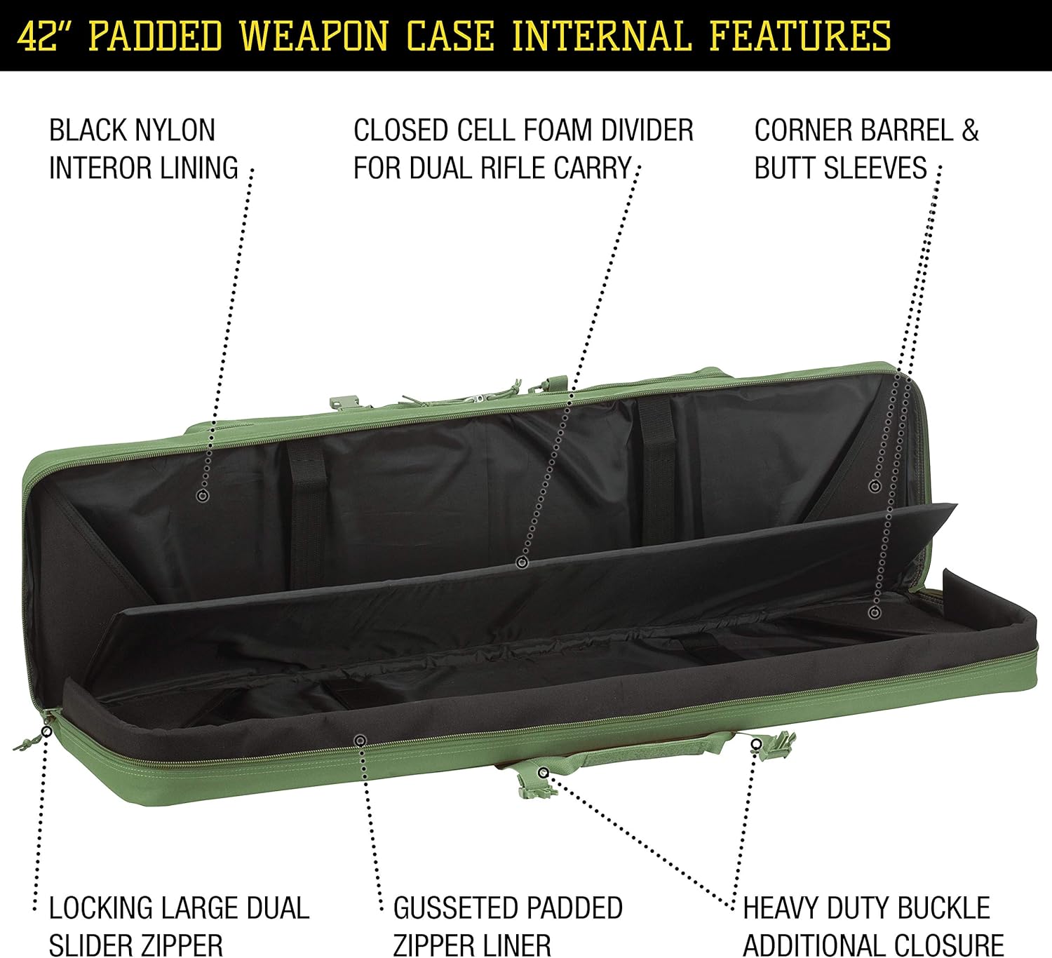 VOODOO TACTICAL Padded Weapons Case