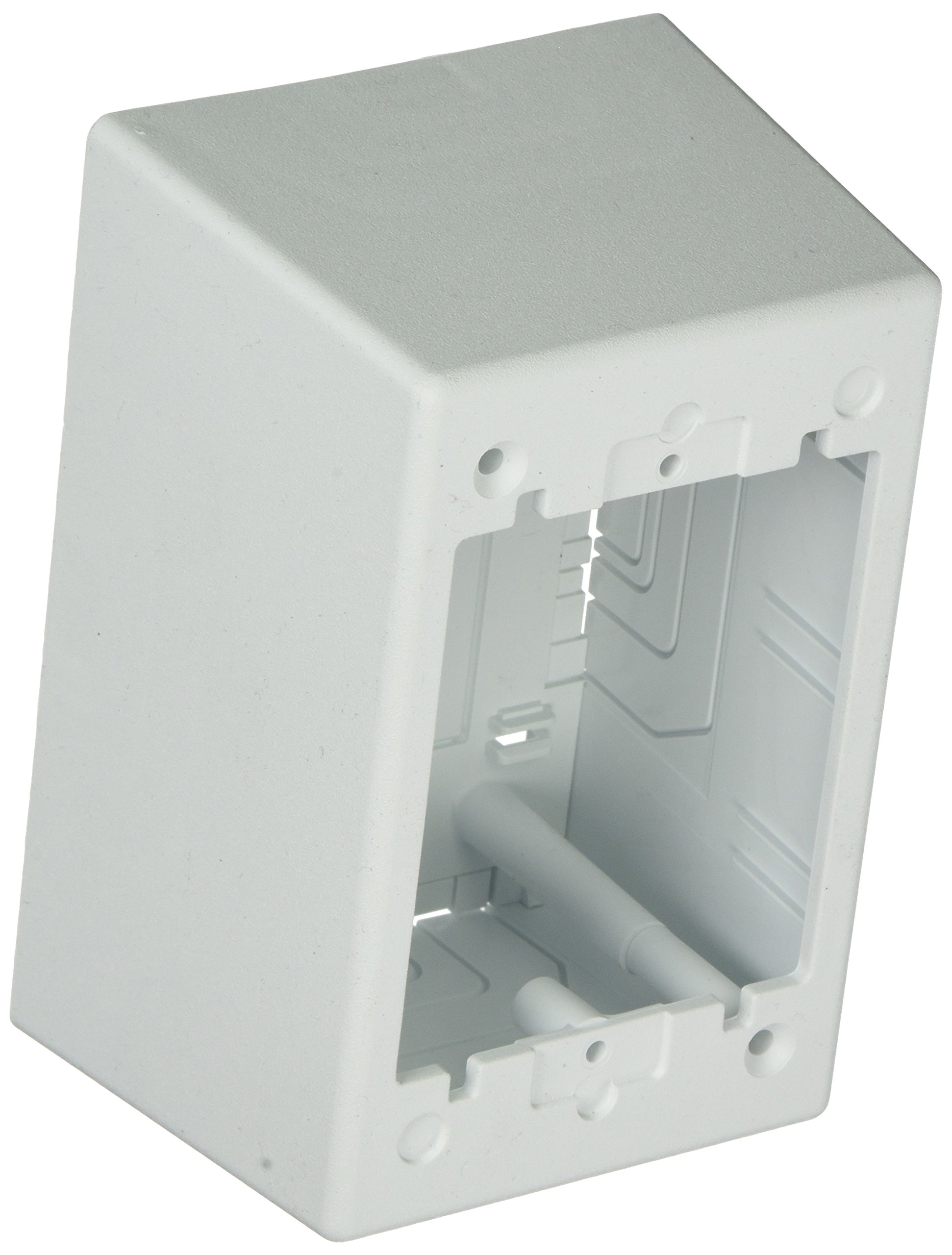 Panduit JBP1DWH 1-Gang Deep Outlet Box, White