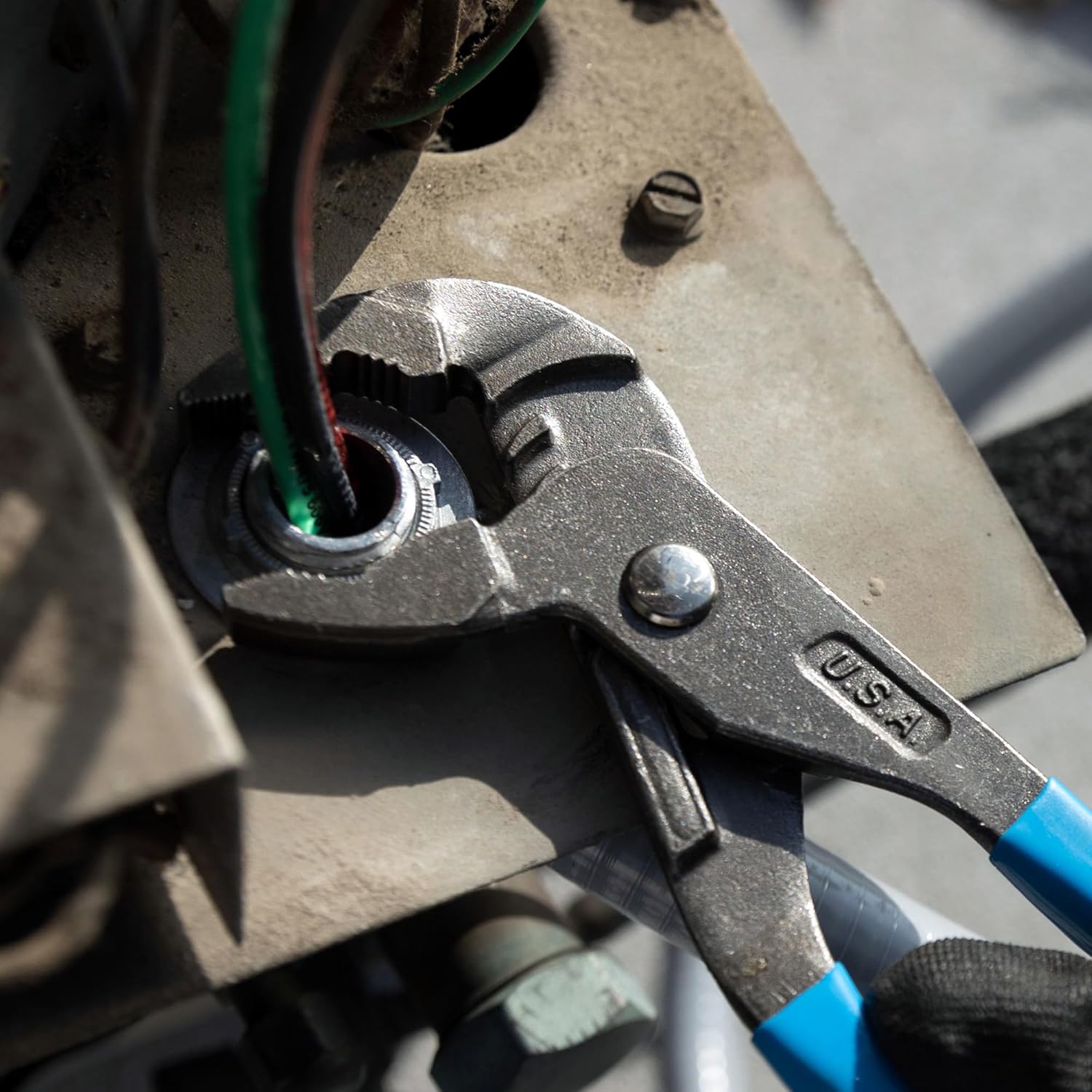 CHANNELLOCK GLS-3 3-Piece GRIPLOCK Tongue & Groove Pliers Set, 6.5", 9.5", 12.5" Water Pump Pliers