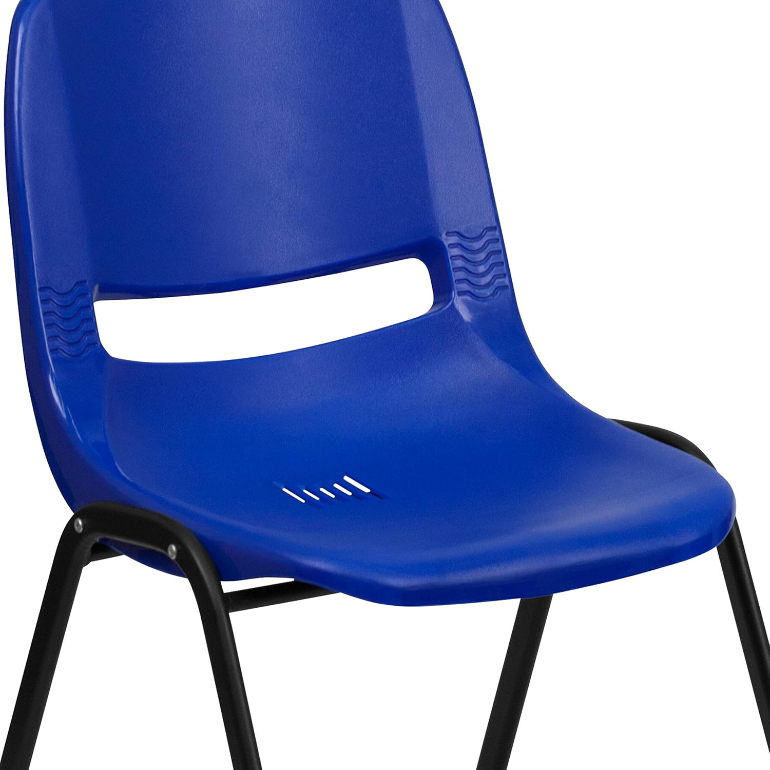 Flash Furniture HERCULES Ergonomic Shell Stack and Tablet Arm Chair