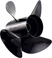 Turning Point Propellers 21431730 Hustler 4-Blade Aluminum Propeller for 40-150 HP Engines with 4.25" Gearcase