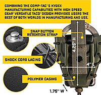 High Speed Gear HSGI Kydex Handcuff Taco