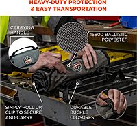 Arsenal 5870 Tool Roll-Up Pouch, 25-Pockets, Polyester, Gray