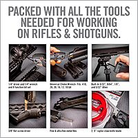 Real Avid Gun Tool Pro, 30-in-1 Gun Multitool for Shotgun & Rifles | Includes Choke Wrench,Bit Driver,Screwdrivers,Allen Set