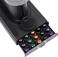 Mind Reader Nespresso Compatible Capsule Drawer, Countertop Organizer, Coffee Pod Holder, Storage, 9.25"L x 15"W x 2"H