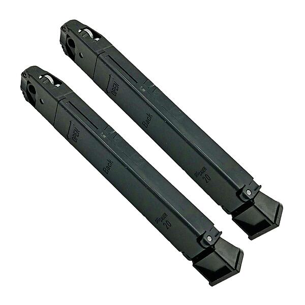 Sig Sauer P320 CO2 Air Pistol Magazine .177 Caliber, 20 Rounds - Rugged Durable Air Gun Accessory, 2-Pack