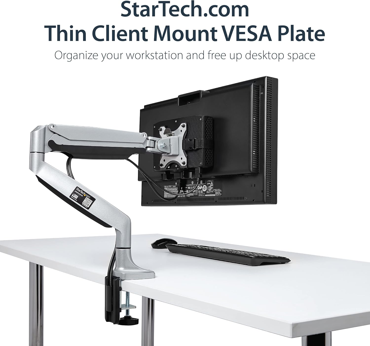 StarTech.com VESA Mounting Bracket for NUC, Thin Clients and Mini PCs